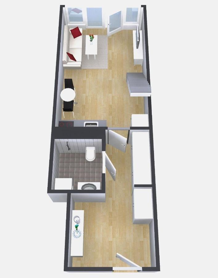 Super Central - Unique Studio Apartment - 4 People オスロ エクステリア 写真